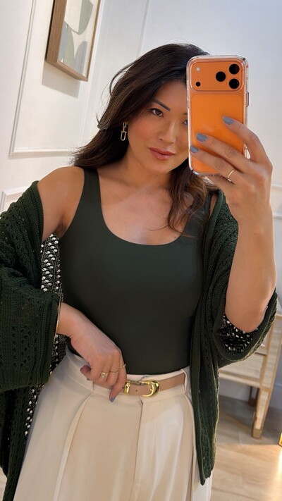 FotoPRÉ-VENDA DATA ESTIMADA DE ENVIO DIA 02/05 Kimono Tricot Vazado Fabi Mangas 3/4