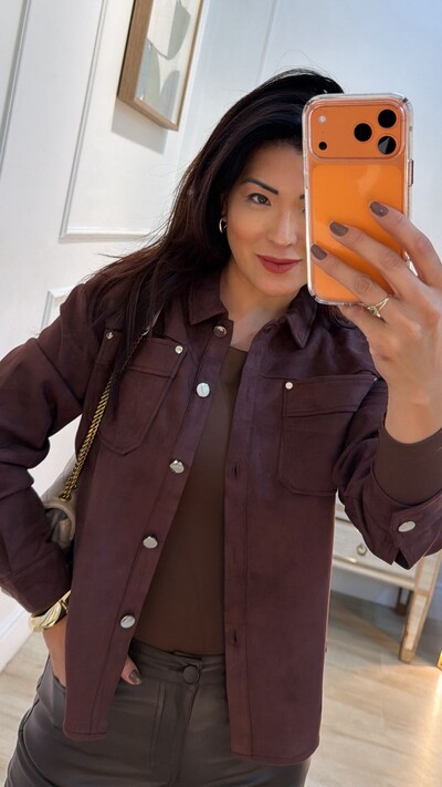 FotoCasaco Suede Joyce Mangas Bufantes