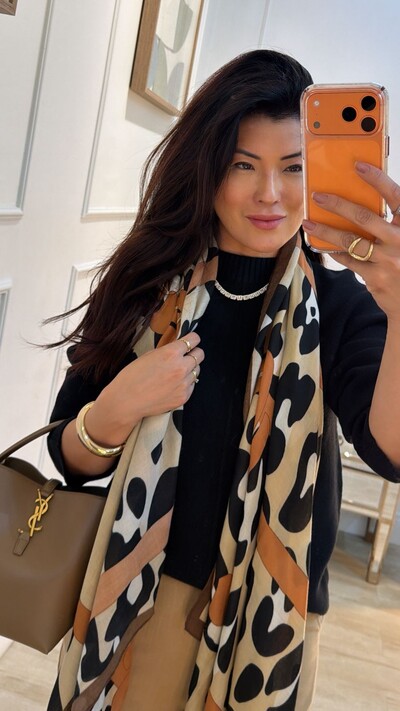 FotoLenço Animal Print