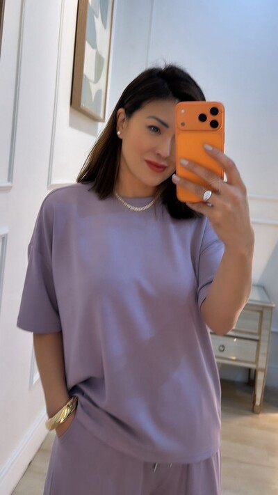 Foto Conjunto Helena Blusa E Calça Pantalona