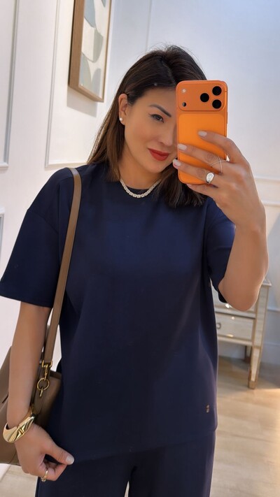 FotoConjunto Helena Blusa E Calça Pantalona