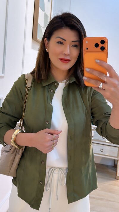 Foto Camisa De Suede Eleonor