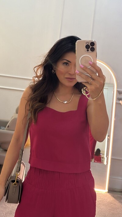 FotoBlusa Regata Hazel Alças Largas E Decote Quadrado