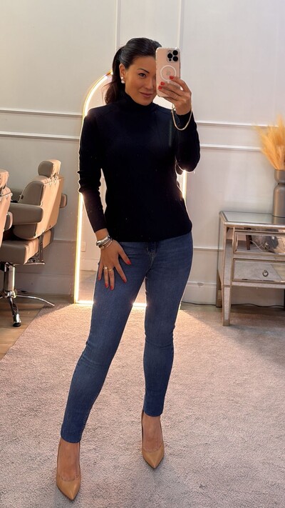 Foto Blusa Charrarrel Tricot Polly Losangos Texturizados