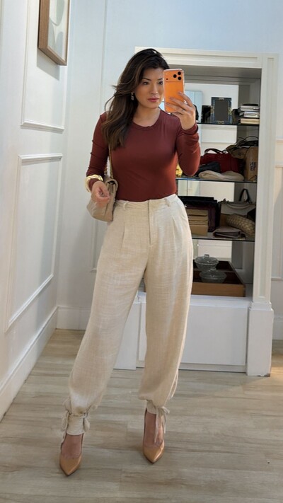 Foto Blusa Malha Manga Longa Juliana