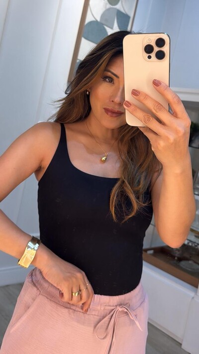 FotoBlusa Regata Suplex Laylla Decote Em U