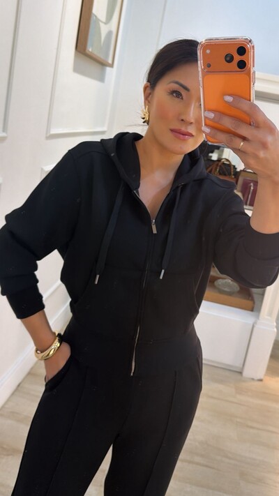 FotoConjunto Moletom Margareth Blusa E Calça Pantalona