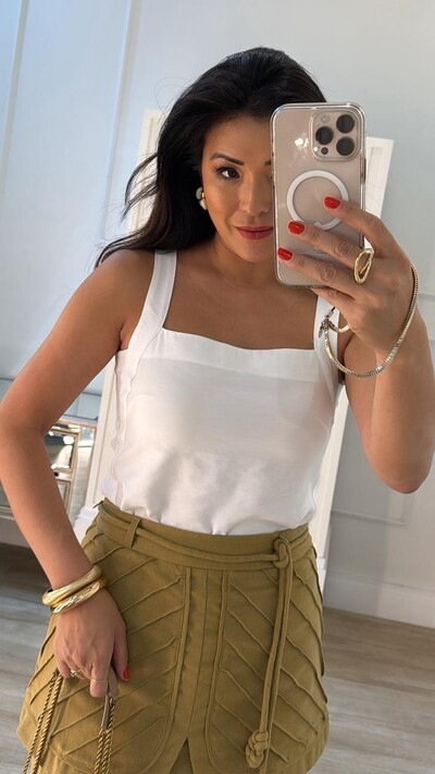 FotoBlusa Regata Monique Fendas Laterais
