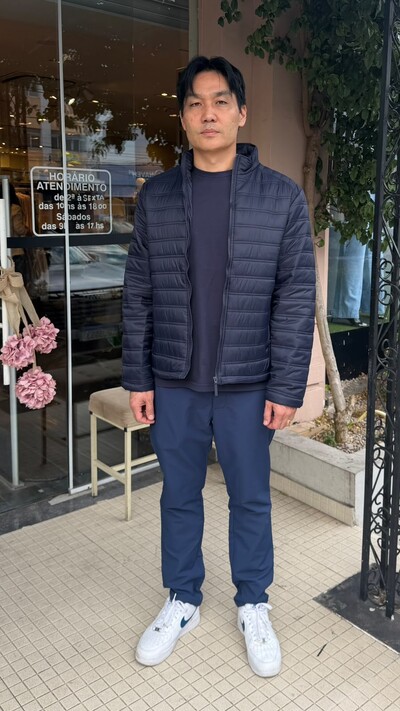Foto Jaqueta Casaco Nylon Renato Forro Peluciado