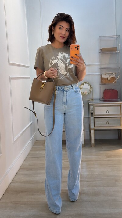 Foto Blusa De Malha Yasmin Bordado Frontal