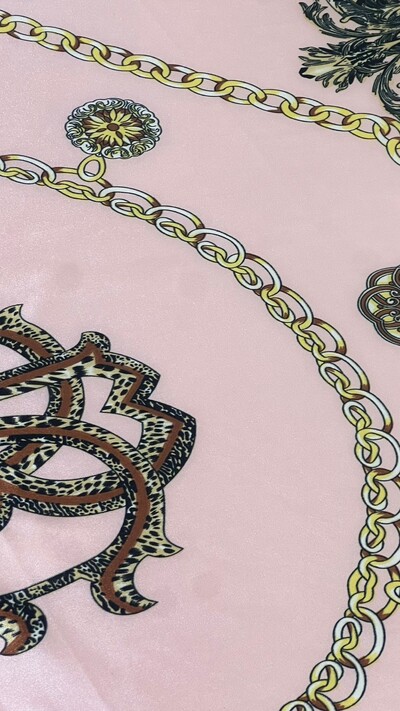 FotoLenço Acetinado Estampado