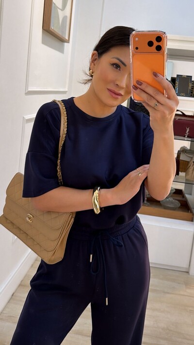 FotoPRÉ-VENDA ENVIO ESTIMADO À PARTIR DO DIA 20/02 Conjunto Helena Blusa E Calça Pantalona