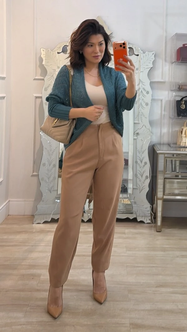 PRÉ-VENDA DATA ESTIMADA DE ENVIO DIA 22/10 Kimono Capa Tricot Lulu Punhos Largos Canelados