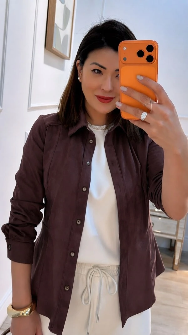 Camisa De Suede Eleonor