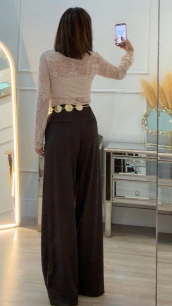 Blusa De Renda Diana Com Top