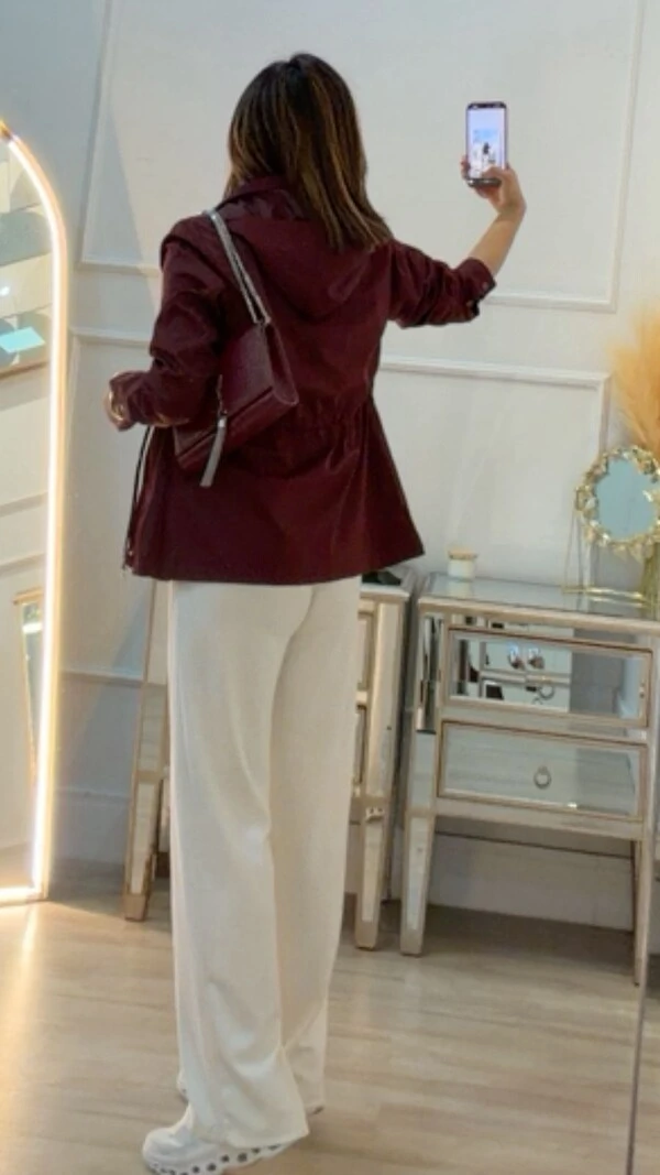 Parka Casaco Amanda Capuz Removível