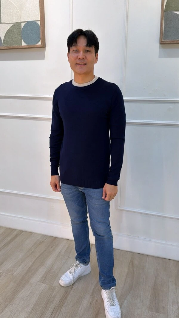 Blusa Tricot Básica Rafael Mangas Longas