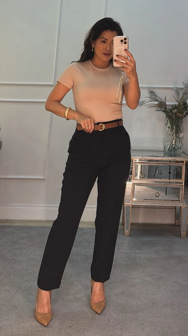 Blusa Baby Look Suplex Mayla Mangas Curtas