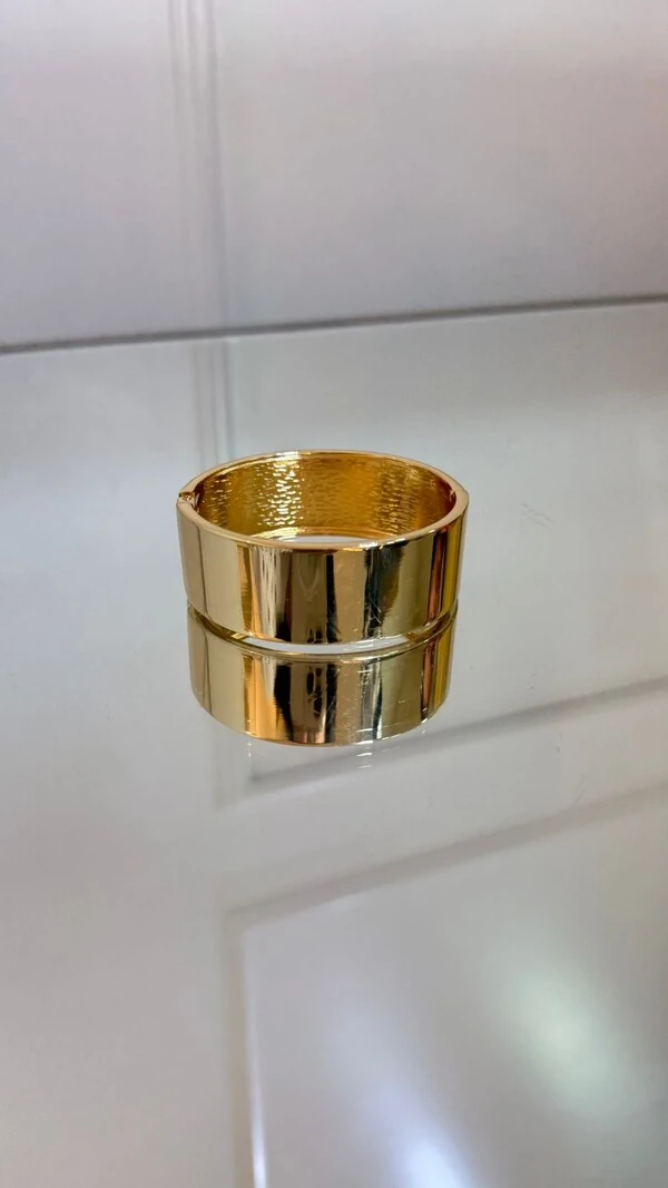 Bracelete Oval Chapa Largo