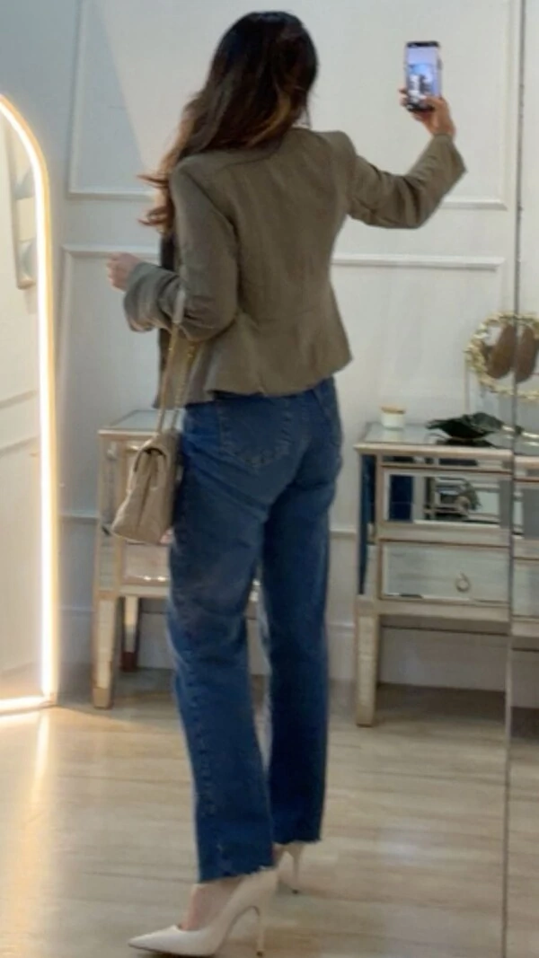 Jaqueta Casaco Suede Monique Botões Amadeirados