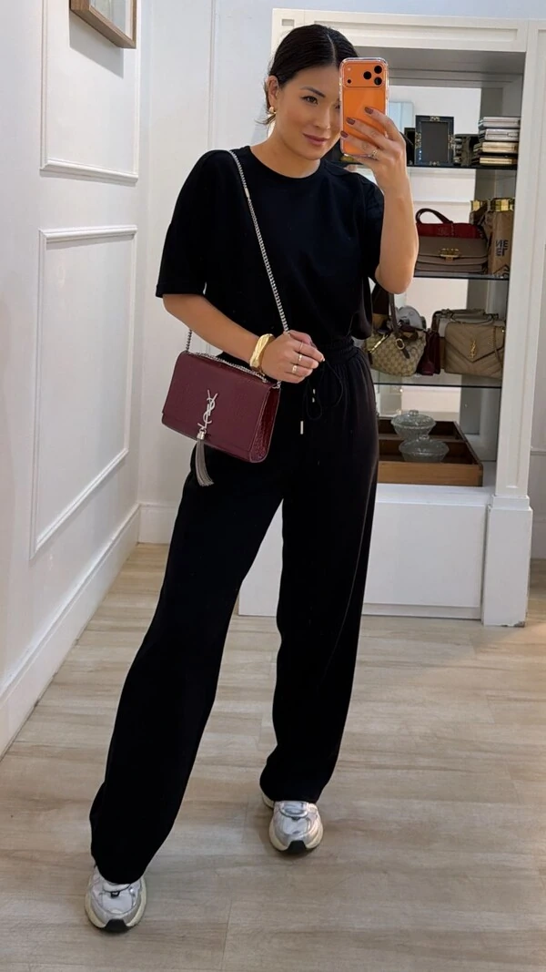 PRÉ-VENDA ENVIO ESTIMADO À PARTIR DO DIA 20/02 Conjunto Helena Blusa E Calça Pantalona