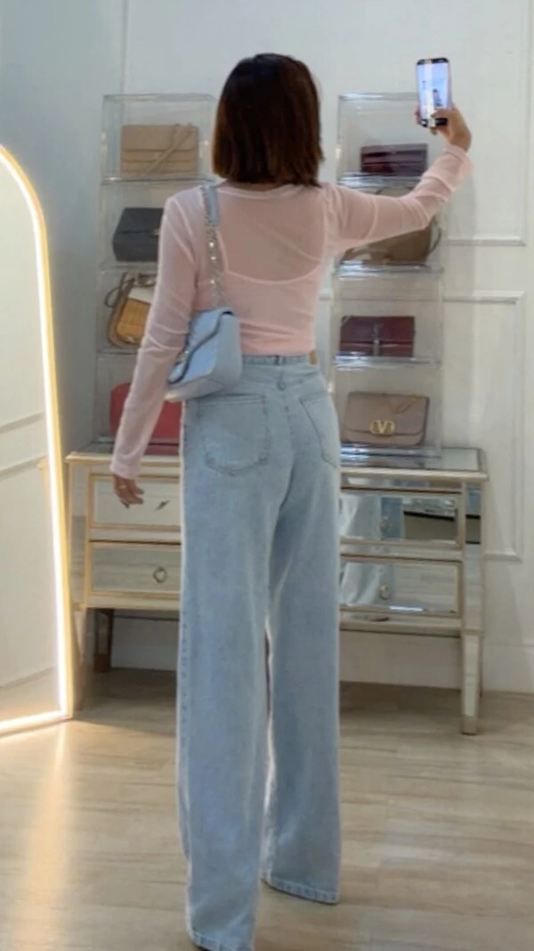 Blusa De Tule Maysa Mangas Longas