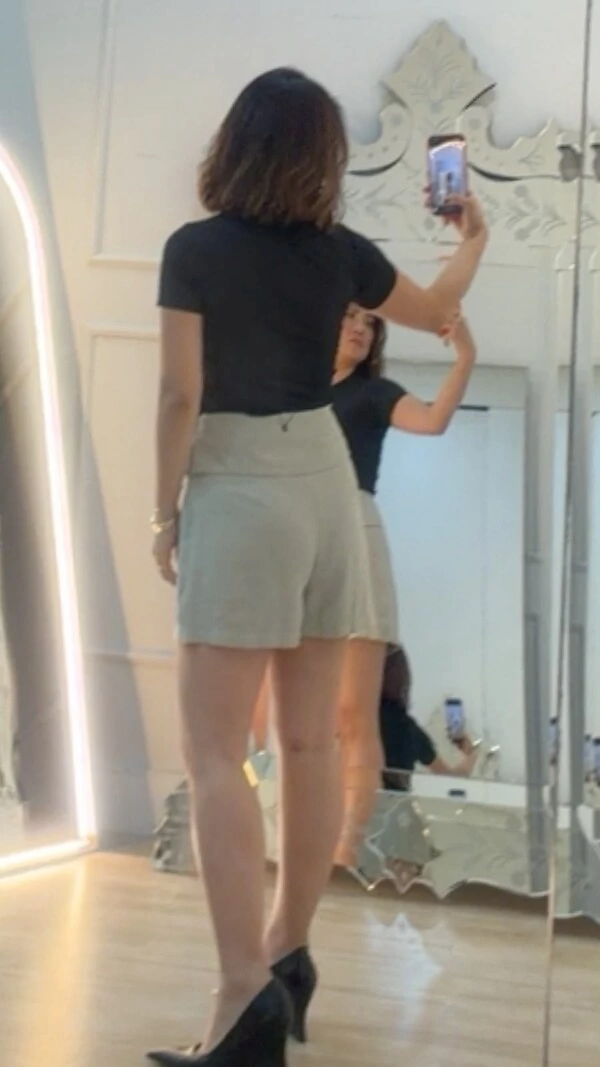 Blusa Texturizada Flávia Mangas Curtas