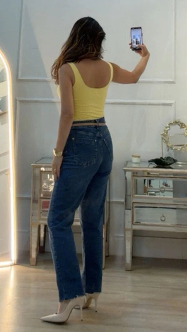 Regata Malha Decote Em U Aline Alças Largas