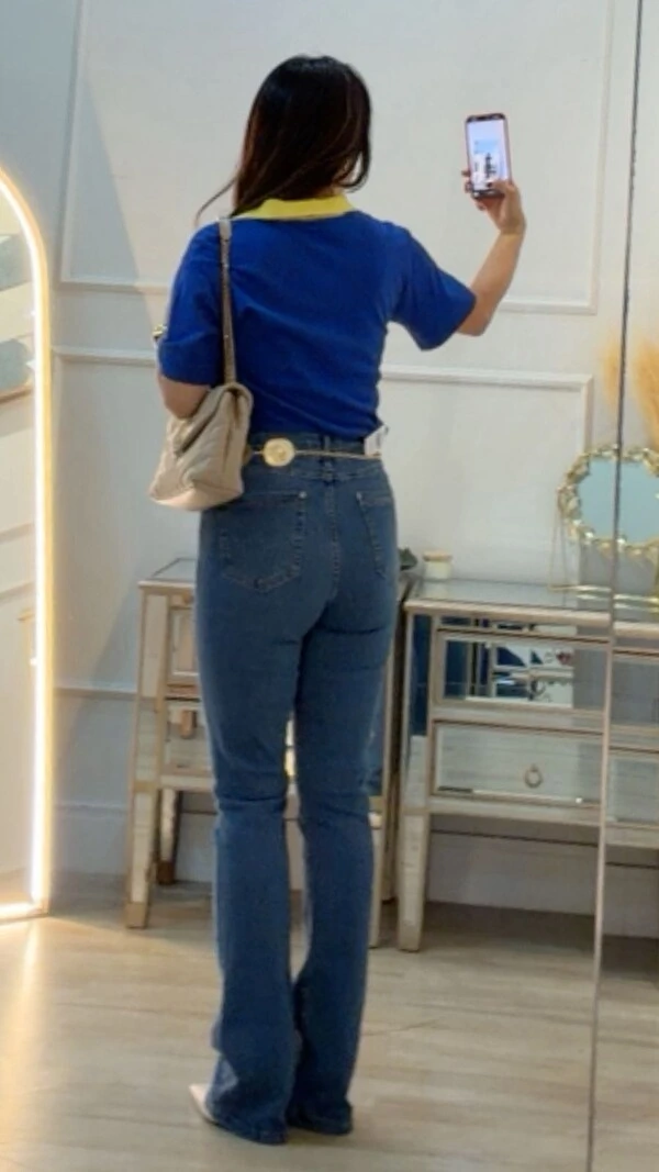 Blusa Tricot Brasil Gola Polo Cynthia Mangas Curtas