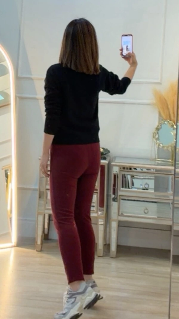 Blusa Tricot Mangas Longas Lívia Losangos Texturizados Frontais