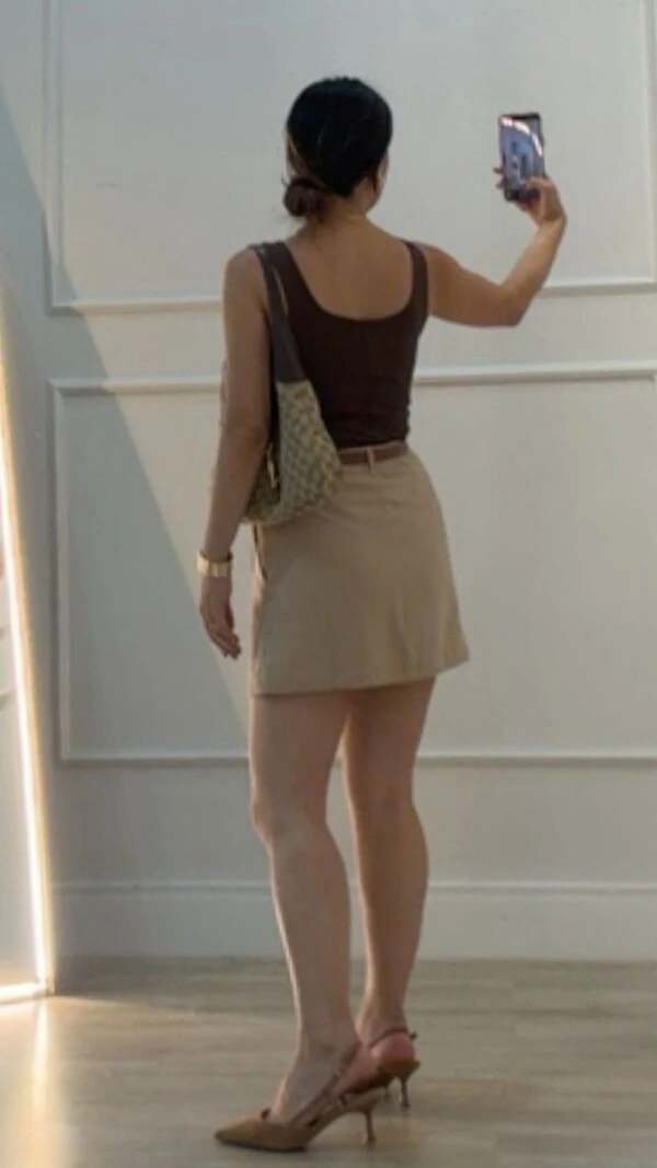 Shorts Saia Sarah Pregas Frontais