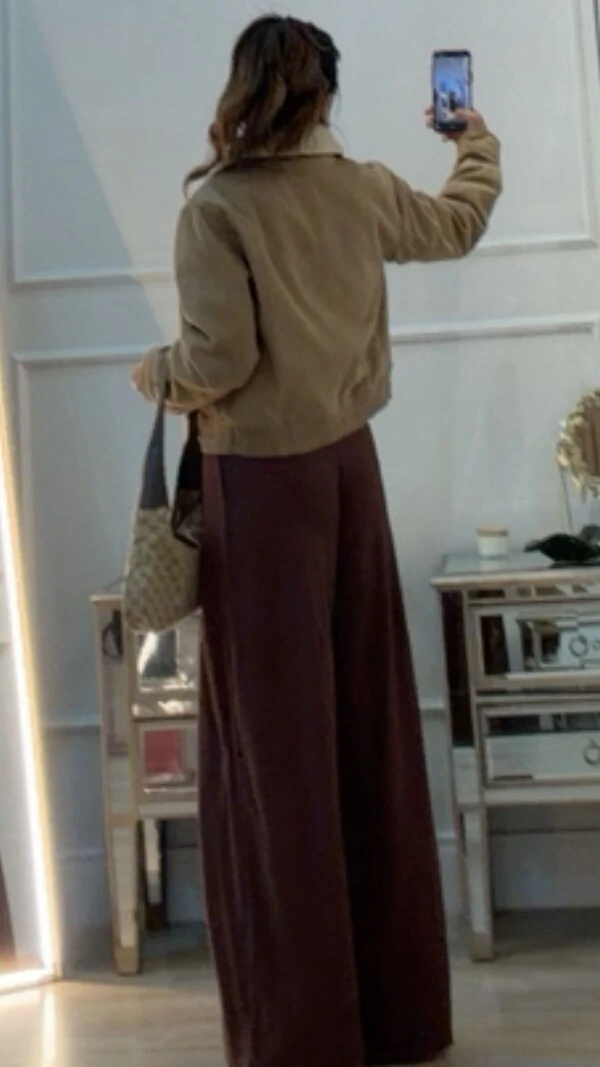 Jaqueta Casaco Suede Giovana Gola Ovelhinha