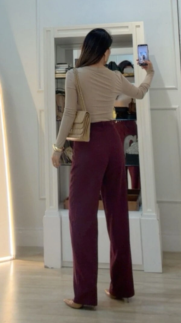 Blusa Malha Manga Longa Juliana