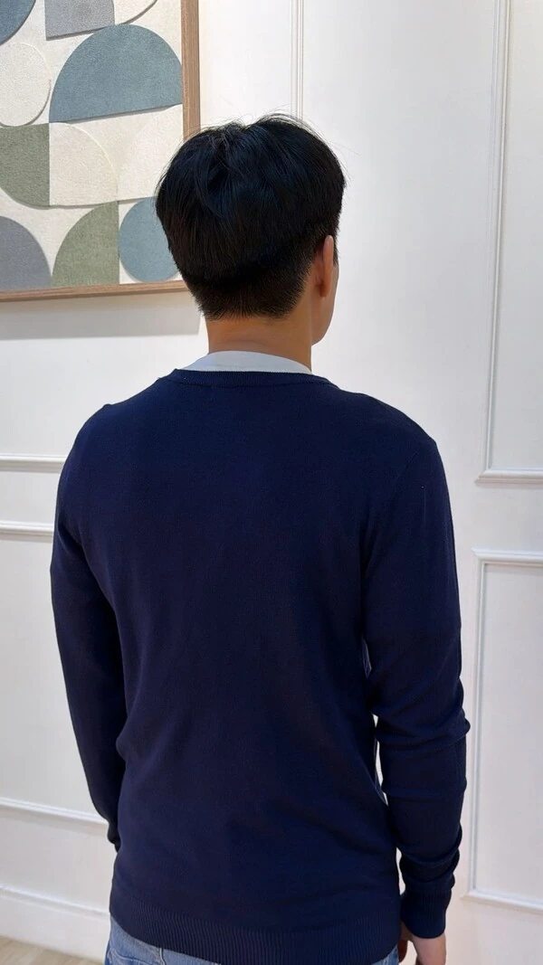 Blusa Tricot Básica Rafael Mangas Longas