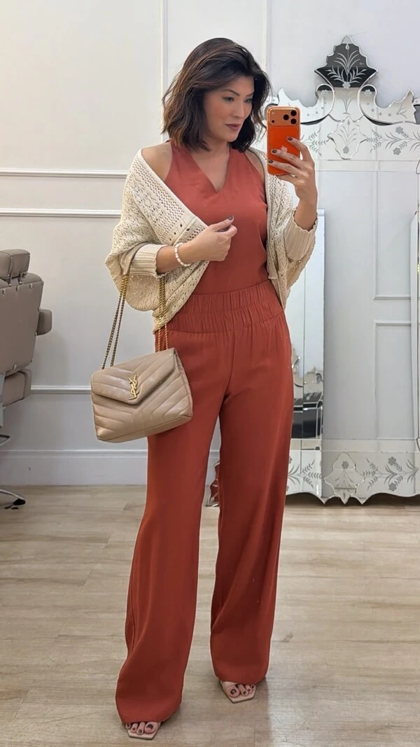 PRÉ-VENDA DATA ESTIMADA DE ENVIO DIA 10/10 Kimono Capa Tricot Lulu Punhos Largos Canelados