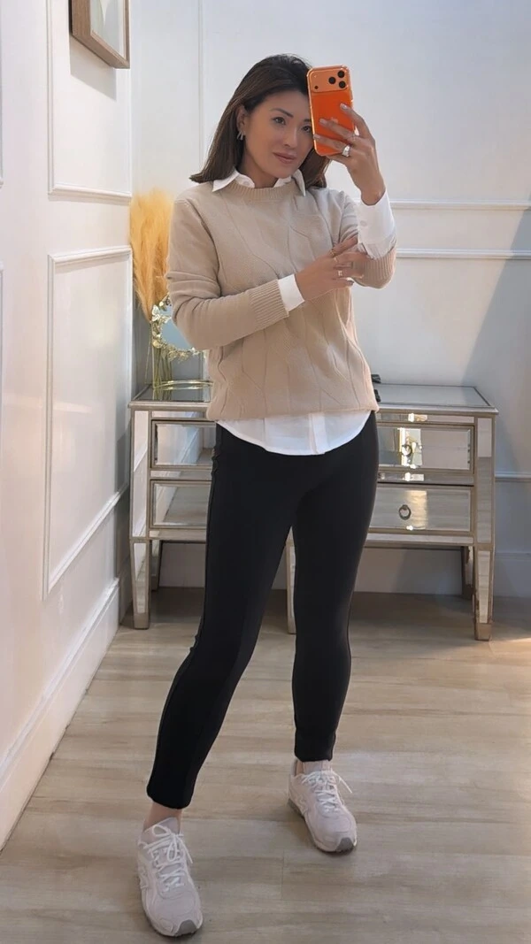 Blusa Tricot Tatiane Com Texturas Entrelaçadas