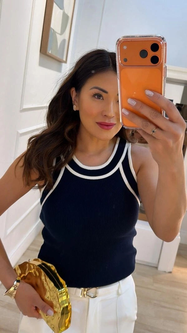 Regata Tricot Bicolor Melissa