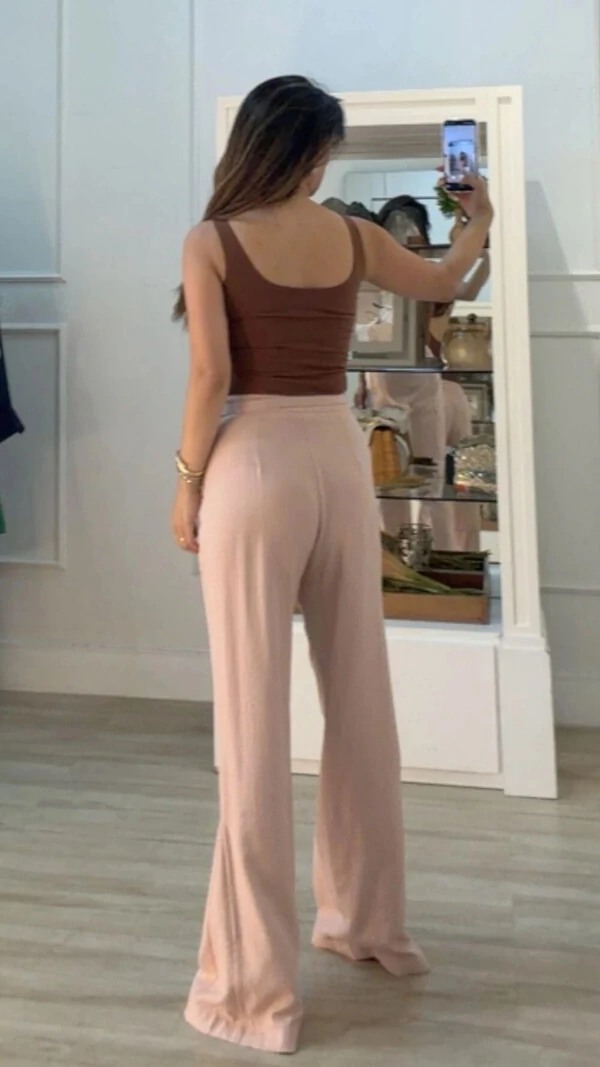 Regata Malha Decote Em U Aline Alças Largas