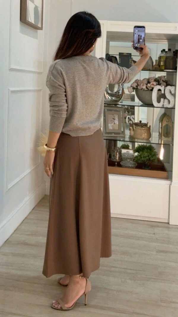 Blusa Tricot Juju Nervuras Horizontais