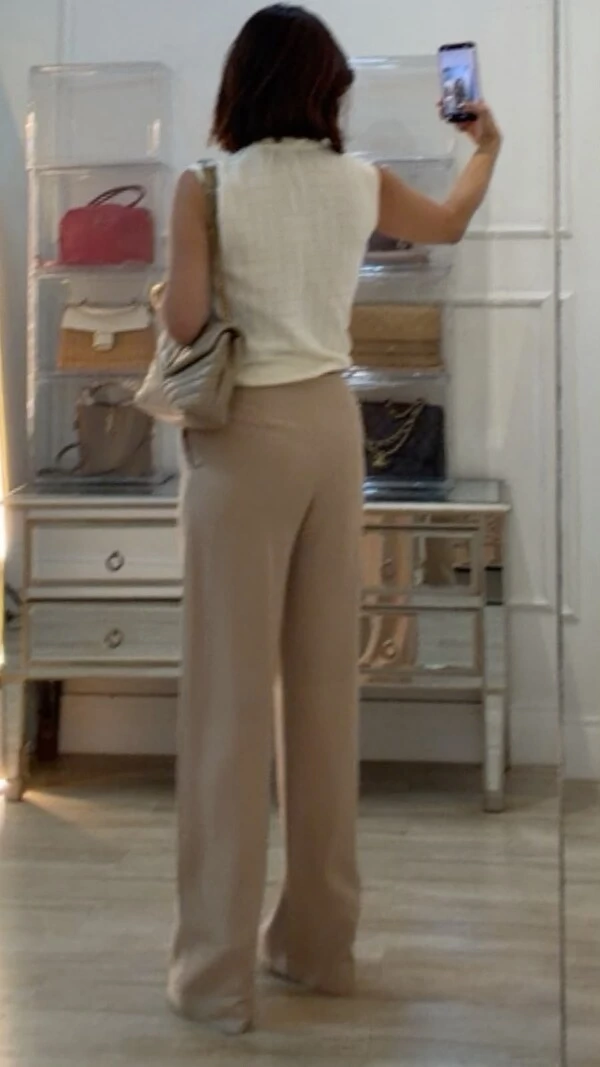Calça Pantalona Thainá Alfaiataria