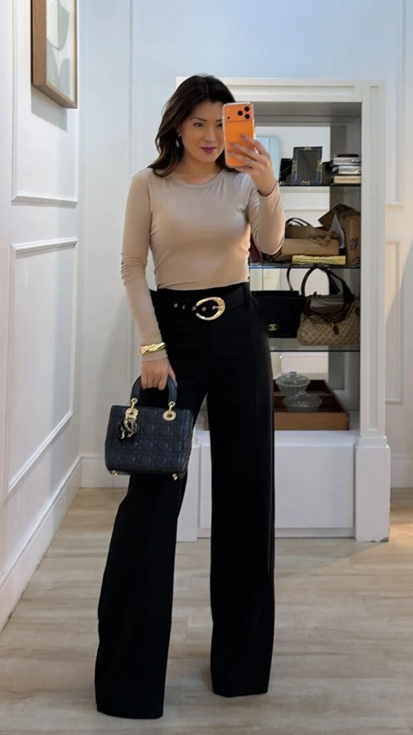 Blusa Malha Manga Longa Juliana