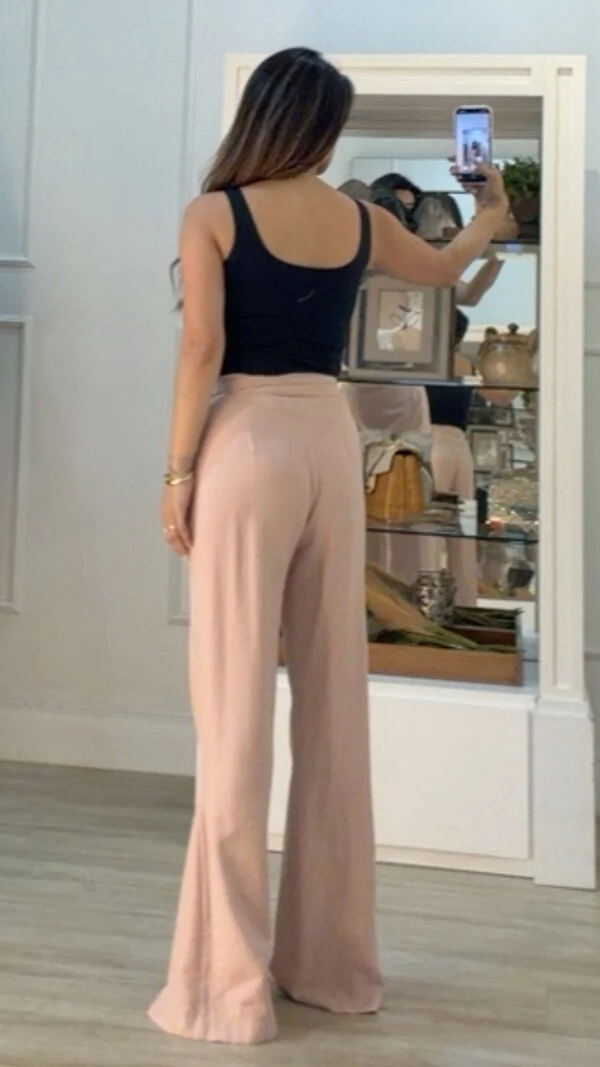 Regata Malha Decote Em U Aline Alças Largas