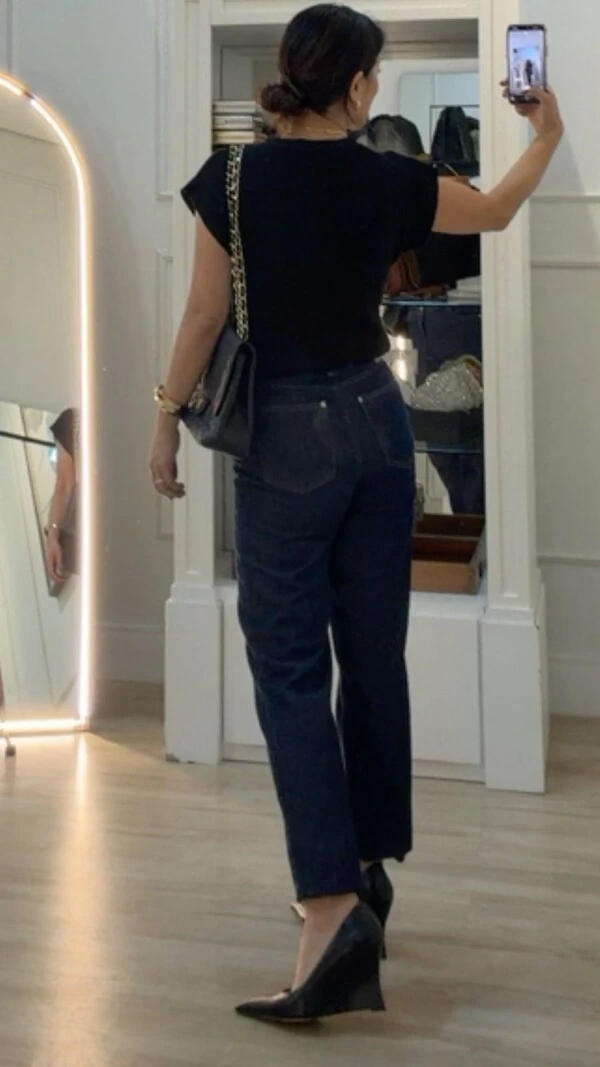 Blusa Ampla Tricot Julie Gola Canoa