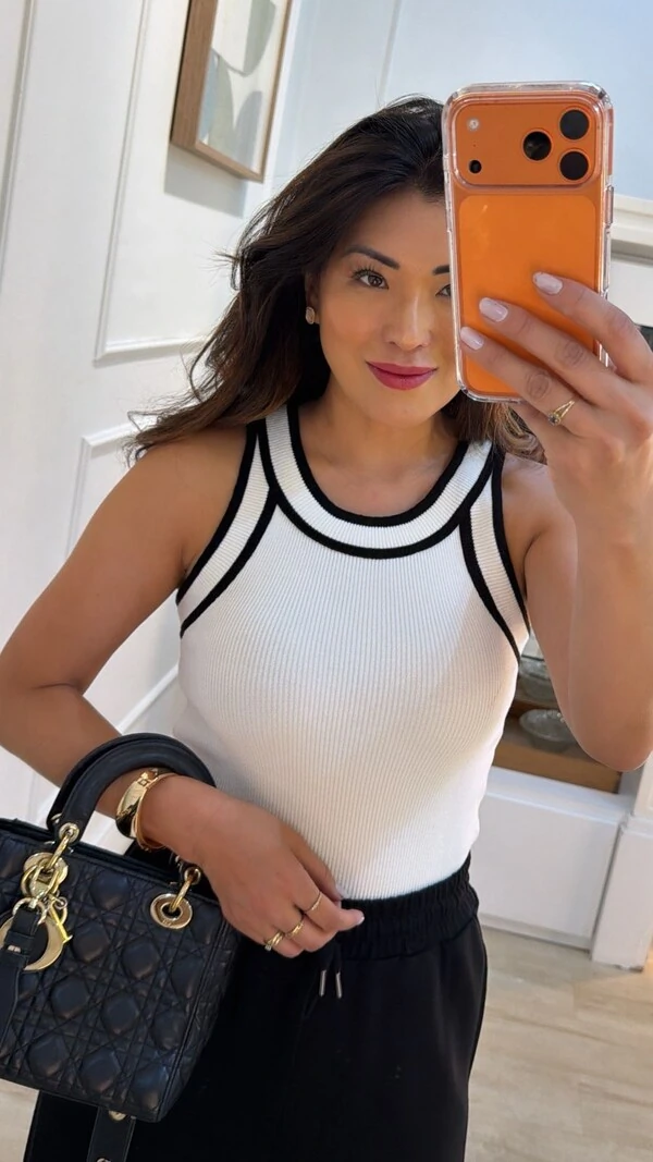 Regata Tricot Bicolor Melissa