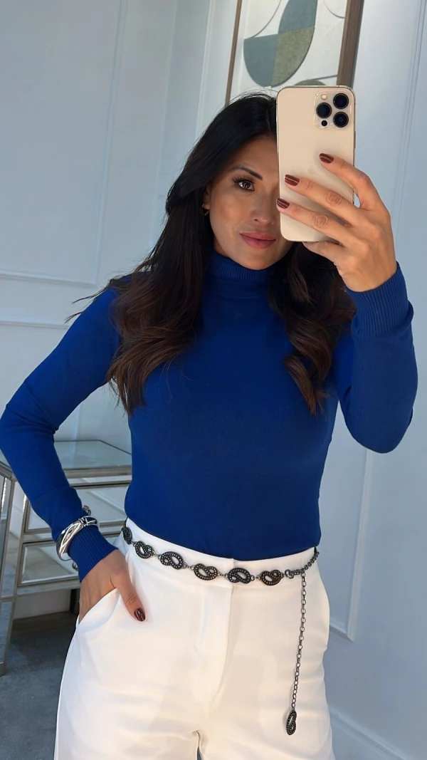 Blusa Cacharrel Brigitte Tricot Liso