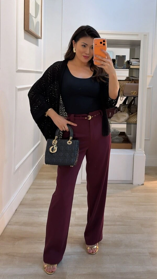 Kimono Tricot Vazado Fabi Mangas 3/4