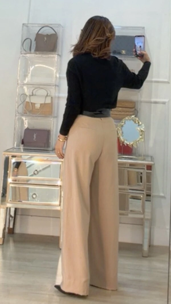 Blusa Tricot Pati Mangas Longas Detalhe Trançado