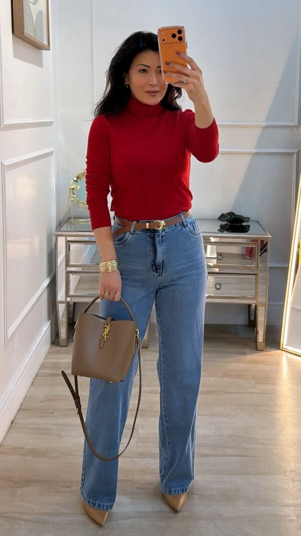 Blusa Tricot Basica Cacharrel Izabelly Nervuras Caneladas Nos Ombros