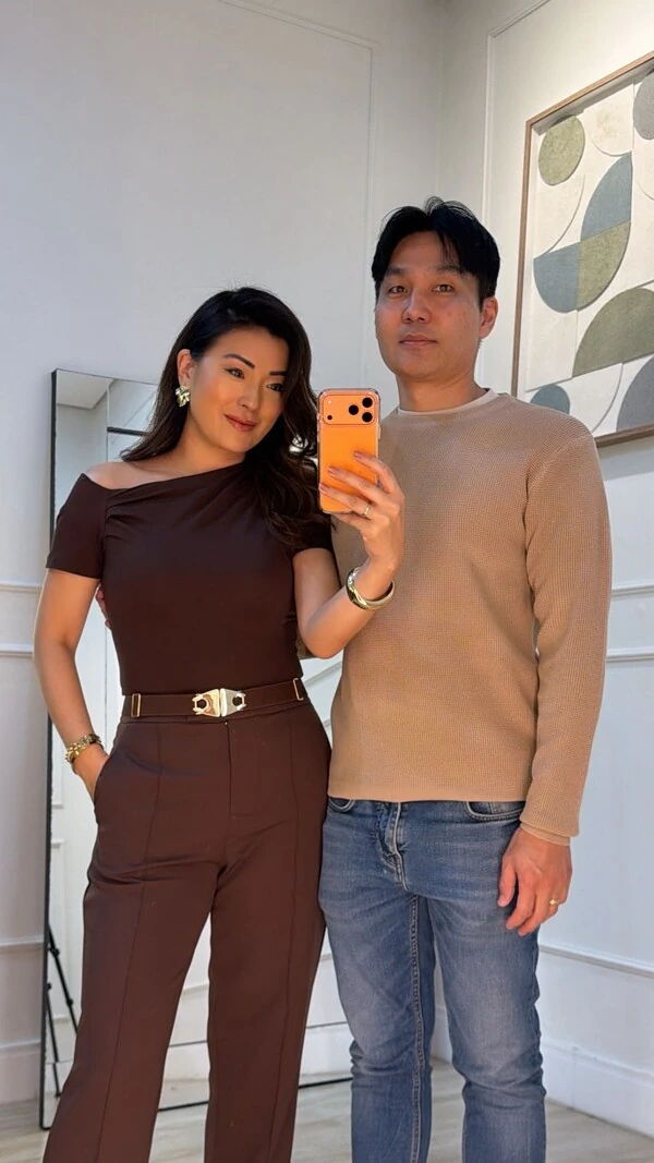 Blusa Tricot Ampla Rodrigo Gola Careca E Mangas Longas