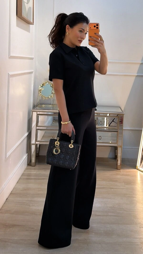 Conjunto De Moletom Suzy Blusa E Calça Pantalona